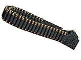 US-Deals Tactical Stealth Black 180 Round Shot Shell Rifle Ammo Cartridge Hunting Shoulder Bandolier Bandoleer Carrier Holder 60