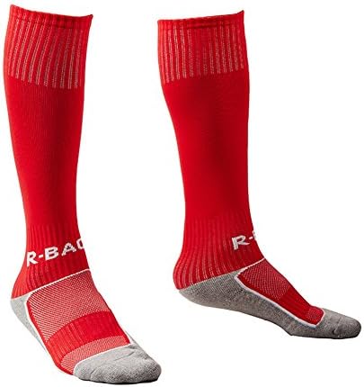 Thorn Bird Boys and Girls Sport Soccer Compression Socks Knee High Tube Althletic Football Socks (Red)