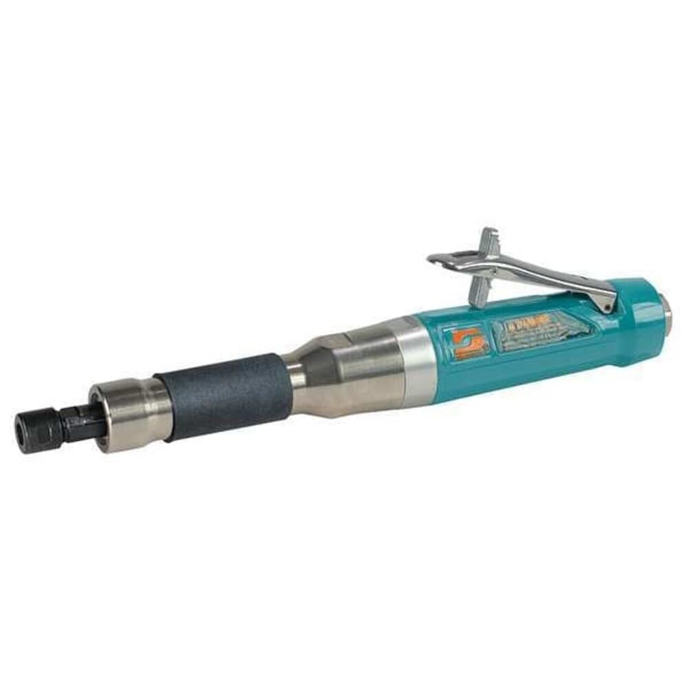Dynabrade 52678: Esmeriladora troqueladora de extensión de línea recta de 1 Hp de 6 (152 mm)