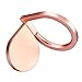Phone Ring Stand Holder, JSAUX 360° Rotation Zinc Alloy Universal Smartphones Grip Kickstand Holder Car Mounts for Iphone 7 6 Samsung S8 Note HTC LG New Ipad Tablet and Smart Device (Rose Gold)
