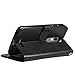 Droid Turbo 2 Case, Arae Motorola Moto Droid Turbo 2 wallet case,[Wrist Strap] Flip Folio [Kickstand Feature] PU leather wallet case with ID&Credit Card Pockets For Moto Turbo 2 (Black)
