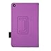 Case for All-New Fire HD 8 2017 / 2018 - Premium Folio Case for All-New Fire HD 8 Tablet with Alexa 7th / 8th Generation (Purple)