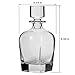 Lily's Home Wine, Liquor and Whiskey Decanter with Glass Stopper, Let Your Favorite Vintages Breathe with this Beautifully Stylish and Functional Piece (25 Ounces)