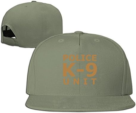 Police K9 Unit Adjustable Six-panel Baseball Cap ForestGreen