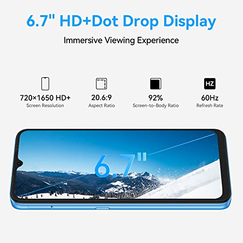 UMIDIGI Power 7 MAX Cell Phone, 6GB+128GB 10000mAh Battery Unlocked ...