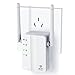 WiFi Range Extender, Awakelion 300Mbps Fast Speed WiFi Booster With Repeater/Access Point/Router Mode,360 Degree Full WiFi Coverage,Easily Set Up … (White)