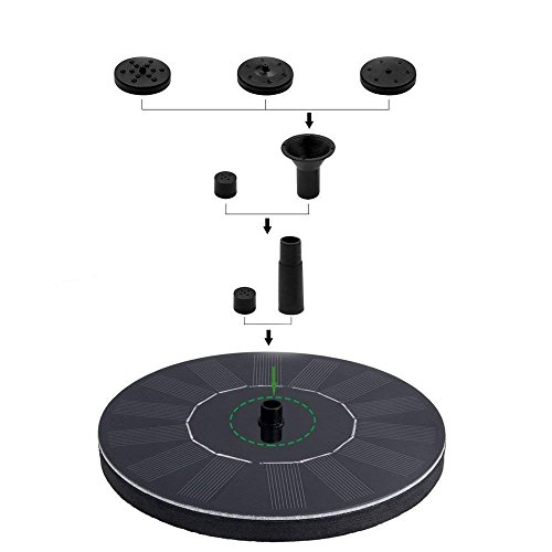 3 ROADTEC+Solar+Fountain+Standing+Garden