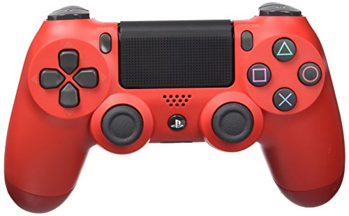 Sony Dualshock 4 Manette De Jeu PlayStation 4 Noir, Rouge - Accessoires De Jeux Vidéo (Manette De Jeu, PlayStation 4, Analogique/Numérique, D-Pad, Maison, Sélectionner, Démarrer, Sans Fil, Usb 2.0)