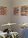 GBA Drumstick Display - Acrylic Collector Drumstick Rack - 10 Sets - For Displaying Hard Rock Cafe and Collector Drumsticks