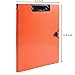 Clipboard Folder File Padfolio Clipboard Storage, Kakbpe Bussiness Letter Size Padfolio with Pockets and Card Slots