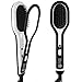 Hair Straightener Brush, Abody Beard Straightener with Anti-Scald Feature, 4 Heat Levels, Fast Ceramic Heating, Auto-Off & Dual Voltage, 360 Swivel Cord, with Glove&2 Clips