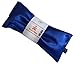Blissful Being Lavender Eye Pillow - Hot or Cold Weighted Satin Eye Mask perfect for Sleeping, Yoga, Meditation - Gifts for Women, Birthday, Teachers - Natural Herbal Relaxation (Sapphire)