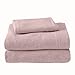 Great Bay Home Jersey Knit Sheets. All Season, Soft, Cozy Queen Jersey Sheets. T-Shirt Sheets. Jersey Cotton Sheets. Heather Cotton Jersey Bed Sheet Set. (Queen, Rose Quartz)