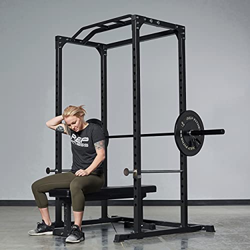 REP FITNESS PR1100 Power Rack 700 lbs Rated Lifting Cage for Weight