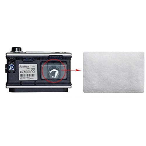 SUKEQ 20 Pack Universal Disposable Replacement CPAP Air Filters Accessories For ResMed AirSense S9/S10