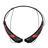Bluetooth Headphones / Headset Rymemo Match Color Wireless Music Earphones Stereo Earbuds Sports/running Magnetic Neckband Style for Cellphone,Red-Black