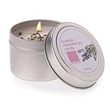 LATHER Lavender Aromatherapy Candle, 4-Ounce Tin