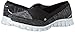 Skechers Sport Women's Fascination Fashion Sneaker, Black/White, 9 M US