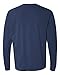 Comfort Colors Ringspun Garment-Dyed Long-Sleeve T-Shirt. C6014 Royal Caribe M