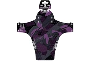 RideGuard PF1 - Front MTB Mudguard Mountain Bike Fender. Fits 24”, 26”, 27.5”, 29”, Plus Size and Fat Bikes. UK Made 100% Recycled Plastic Waste 100% Recyclable.