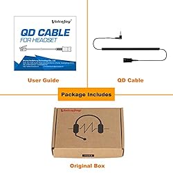 Headset QD (Quick Disconnect),Compatible with