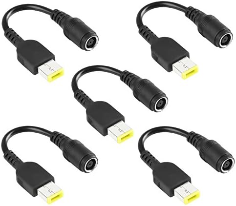Purpleleaf Power Supply Converter Charger Cable Adapter For Lenovo Thinkpad X1 Carbon 0B47046 Laptop Lenovo Ideapad Yoga 11 11S 13 2 Pro Flex 14 15; Lenovo Thinkpad Helix X240 Carbon X1 (5 Pack