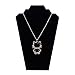 Adorox Black Velvet Padded Necklace Easels Jewelry Display Showcase Tower Stand (6)