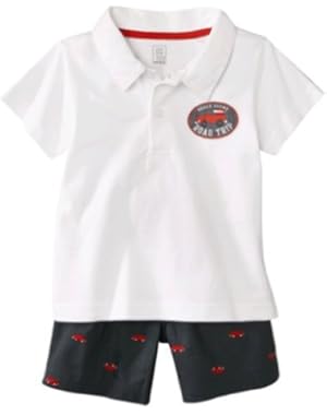 Just One You Made By Carters Infant Boys Short Set Beach Bound Road Trip (6Mos)