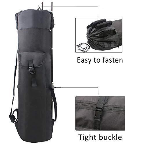 AGOOL Fishing Rod Bag Holder Fishing Rod Carrier Fishing Pole Travel