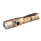 soonfire Ultra-Bright Tactical Flashlight with 18650 3400mAh Battery 1050 Lumens DS33 Compact Tactical Rechargeable Flashlight