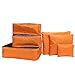 Packing Cube Ju Travel Luggage Organizer Bags Value Set for Travel Durable 6 Piece Weekender Set