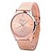 FUNIC Women's Watch, Fashion Luxury Wrist Watch (Rose Gold)