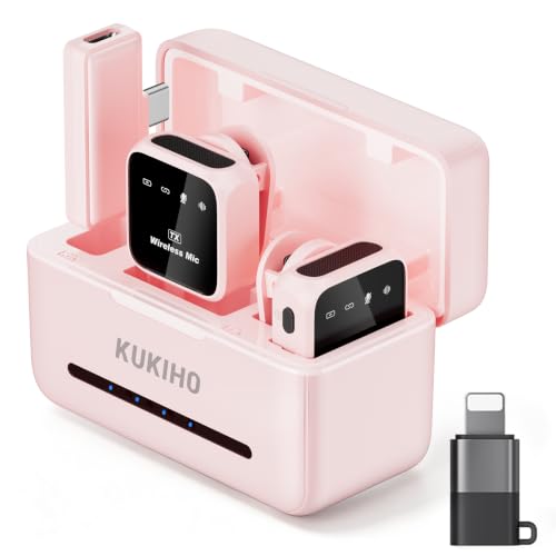 KUKIHO Wireless Lavalier Microphone