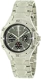 Guess Men's G85386G Silver Stainless-Steel Quartz Watch with Silver Dial