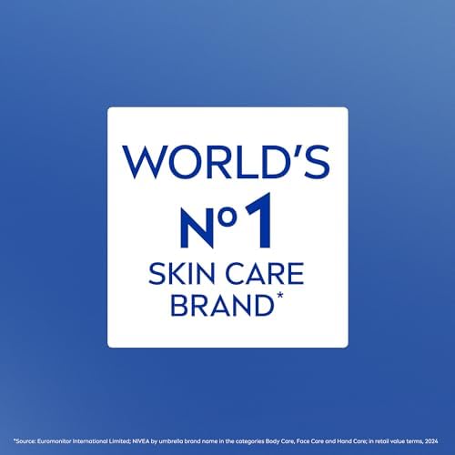 NIVEA SHEA NOURISH BODY LOTION FOR DRY SKIN WITH HYALURONIC ACID, SHEA BUTTER AND DEEP NOURISHING SERUM, 48-HOUR BODY MOISTURIZER, 33.8 FL OZ PUMP BOTTLE