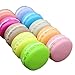 Eworld - Squishy Macarons Cake Toy - 3 Pcs Jumbo Slow Rising Kawaii Soft Cute Hand Pillow Cream Scented Squeeze Hand Wrist Gift Stress Toy