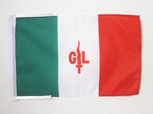 Giustizia e libertÀ in italy flag 18   x 12   cords - gl italian…