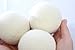 Wool Dryer Balls - Set of 6 - XL - Extra Large - 100% Natural Premium Organic Wool (white)