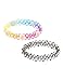 Mudder Choker Stretch Gothic Tattoo Choker Henna Necklace Elastic Choker Necklace Set for Women and girls, 12 Pieces