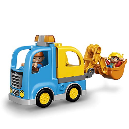 LEGO DUPLO 10812 - Bagger & Lastwagen | Kleinkind Spielzeug ab 2 Jahren – Bild 5