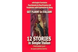 12 stories in simple Italian
