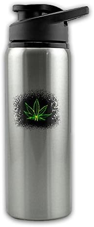 Weed Single Layer 304 Stainless Steel + PP Hiking Bottles