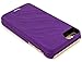 iPhone 7 Case, Bastex Purple Hidden Back Mirror Wallet Case with Stand Feature and Card Holder for Apple iPhone 7