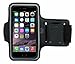 Iphone 7 and Iphone 6 Armband, Sports Armband, Running, Jogging, Exercise Workout Stretchy Arm Band with Keyholder Made for Iphone 7 and Iphone 6/6s, Black Color