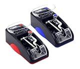 GERUI Electric Cigarette Tobacco Rolling Automatic Roller Maker Mini Machine (Red and Black)