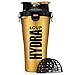 Hydra Cup - Dual Threat Shaker Bottle, 28 Ounce Gold Shaker Cup (1, Solar Gold)