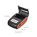 Aibecy GOOJPRT PT-210 Portable Thermal Printer Handheld 58mm Receipt Printer for Retail Stores Restaurants Factories Logistics, 10 Paper Rollsthumb 4