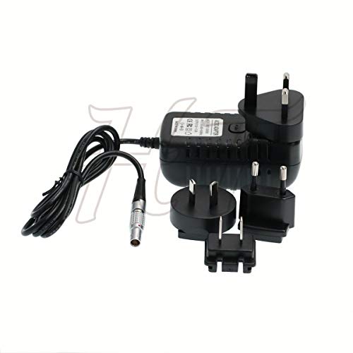 HangTonAC Power Supply Adapter for Preston MDR4 Teradek Bond Bolt Cube Wireless SmallHD Monitor 2 Pin 12V 3A