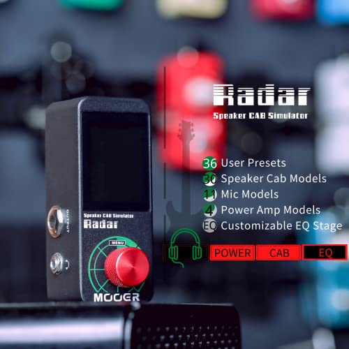 MOOER Radar Guitar Speaker CAB Simulator Pricepulse