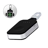 PAWACA Compatible with Apple Watch Wireless Charger 950mAh, Portable Travel Battery Mini Keyring IWatch Charger Compatible with Apple Watch Series 4 3 2 1